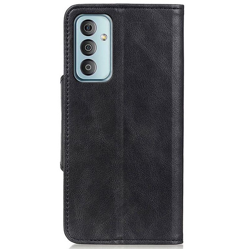Kožené Puzdro Samsung Galaxy M13 Zapínacie Tlačidlo