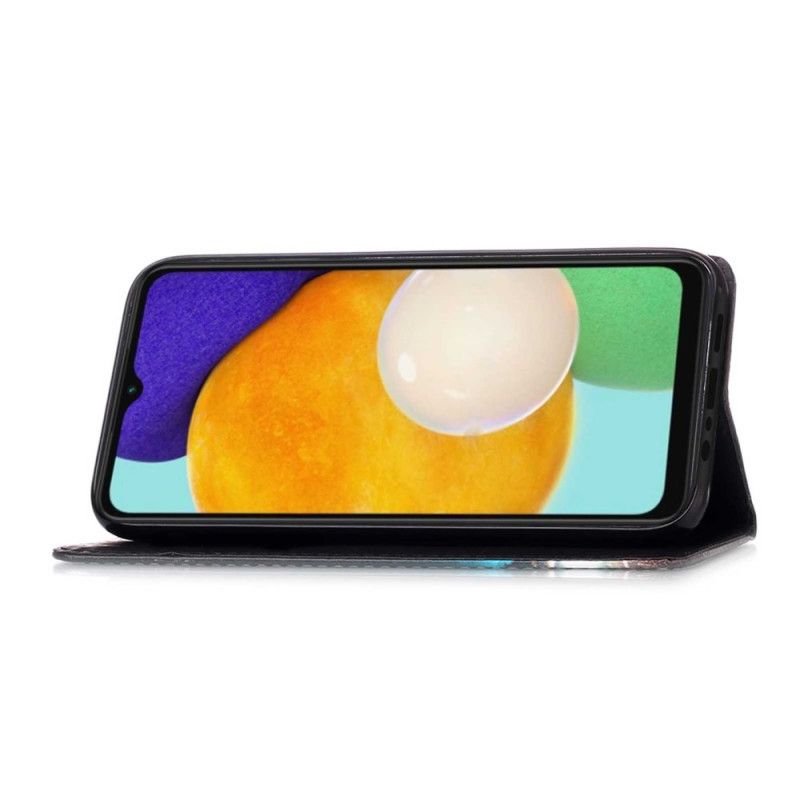 Kožené Puzdro Samsung Galaxy A54 5G Strappy Kitten Dream