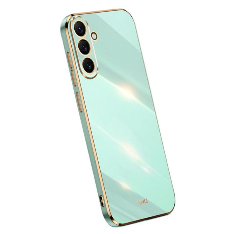 Kryt Samsung Galaxy A54 5G Silikónové Zlaté Okraje
