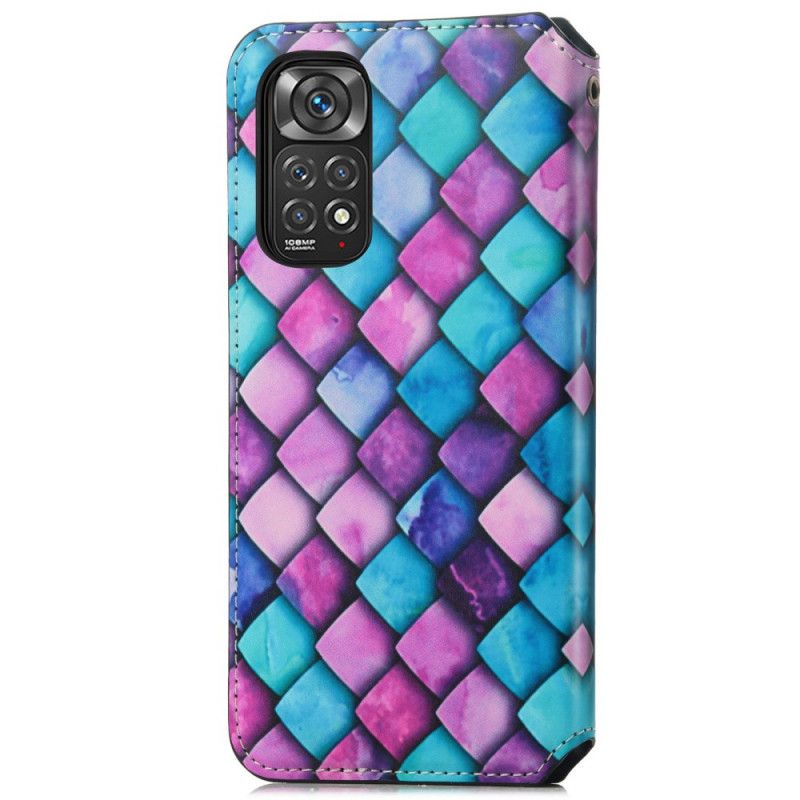 Flipové Puzdro Xiaomi Redmi Note 11 / 11S Kožené Puzdro Caseneo Rfid