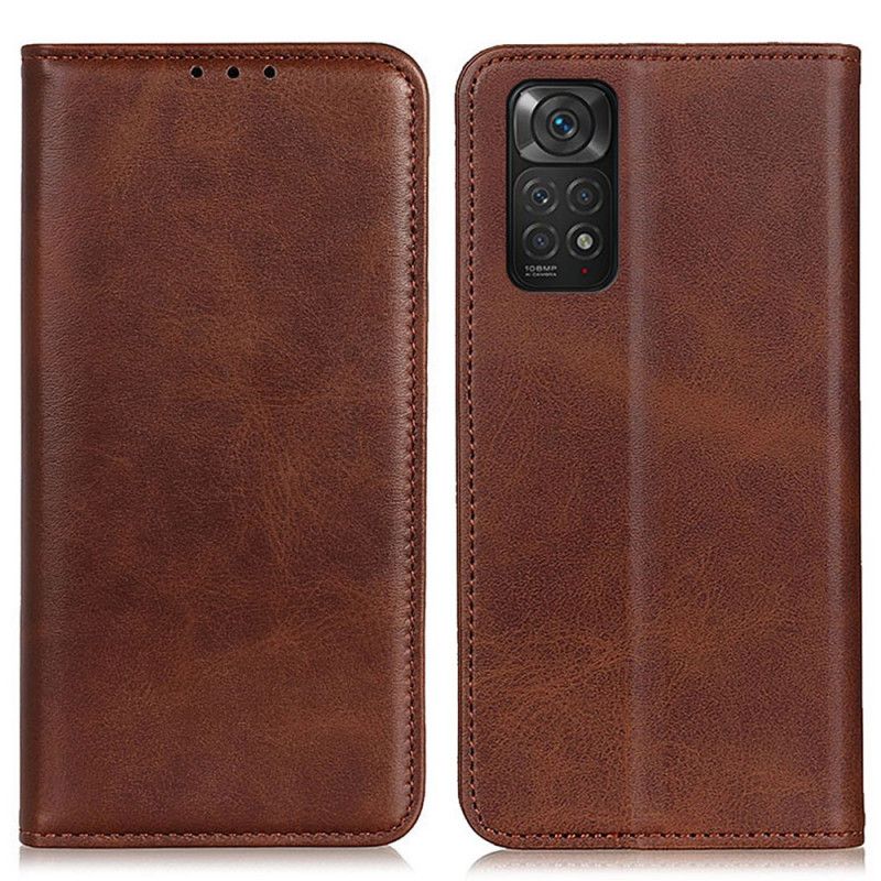 Flipové Puzdro Xiaomi Redmi Note 11 / 11S Kožené Puzdro Elegancia Štiepaná Koža