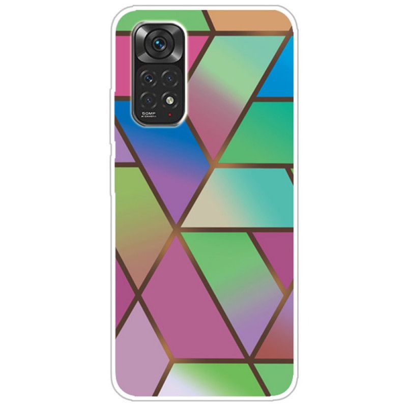 Kryt Xiaomi Redmi Note 11 / 11S Mramorové Figúrky