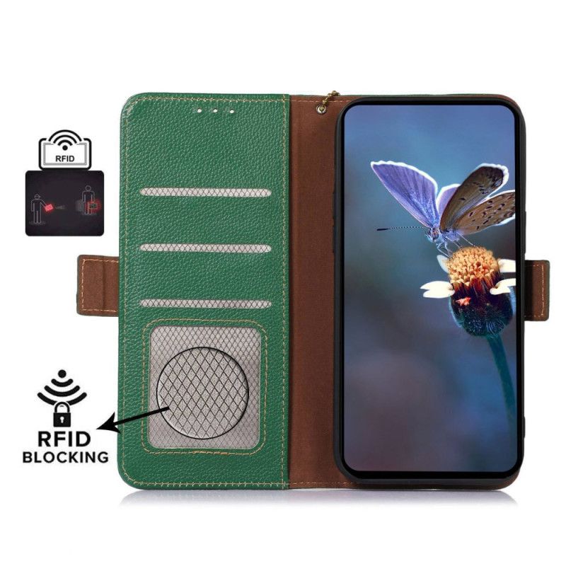 Puzdro Oneplus 12 5g Koža S Technológiou Blokovania Rfid