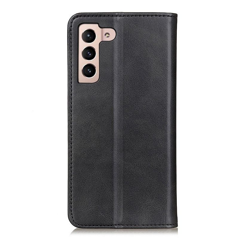 Flipové Puzdro Samsung Galaxy S22 Plus 5G Kožené Puzdro Elegancia Štiepaná Koža