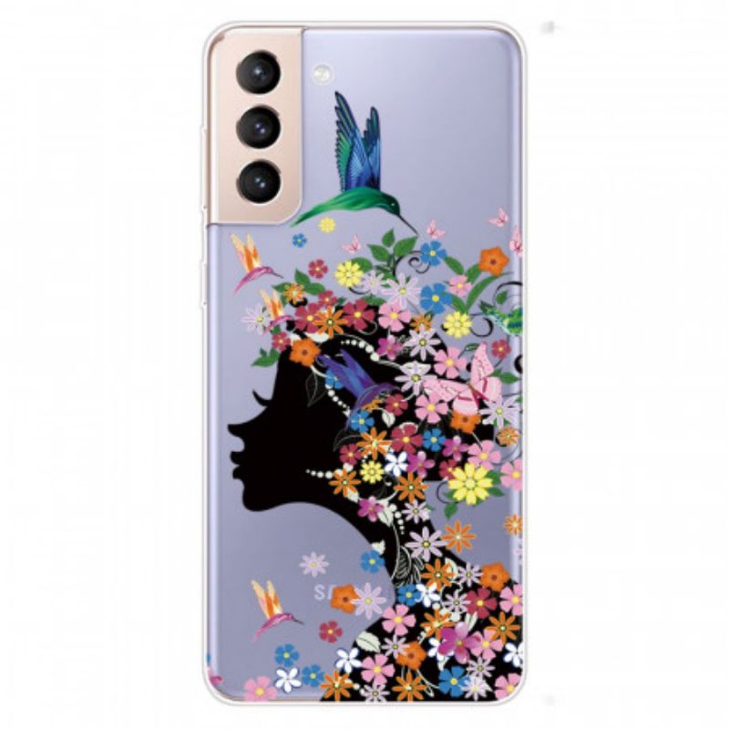 Kryt Samsung Galaxy S22 Plus 5G Krásna Kvetinová Hlava