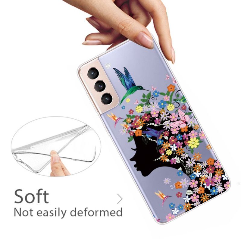 Kryt Samsung Galaxy S22 Plus 5G Krásna Kvetinová Hlava