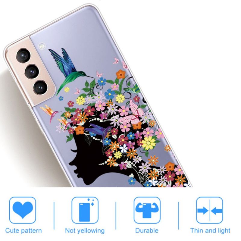 Kryt Samsung Galaxy S22 Plus 5G Krásna Kvetinová Hlava