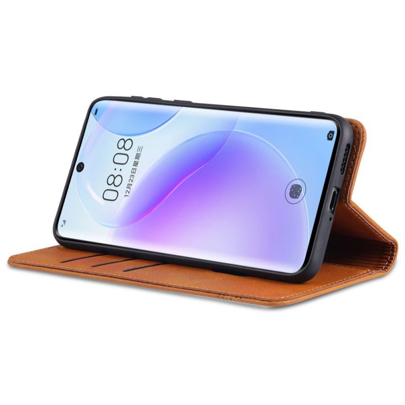 Flipové Puzdro Huawei P50 Pro Kožené Puzdro Kožený Štýl Azns