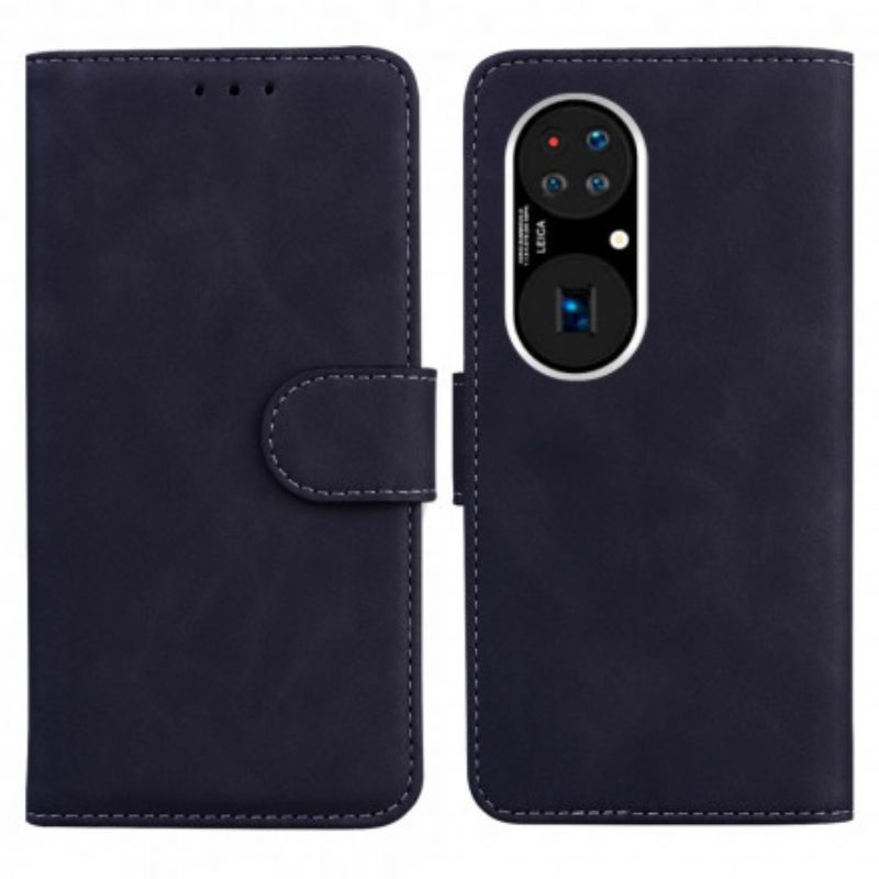 Flipové Puzdro Huawei P50 Pro Vintage Couture Kožený Štýl