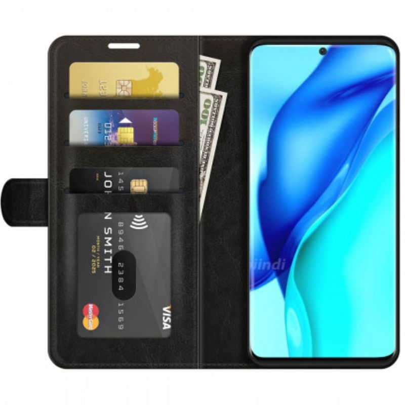 Kožené Puzdro Huawei P50 Pro Štýlový Kožený Dizajn