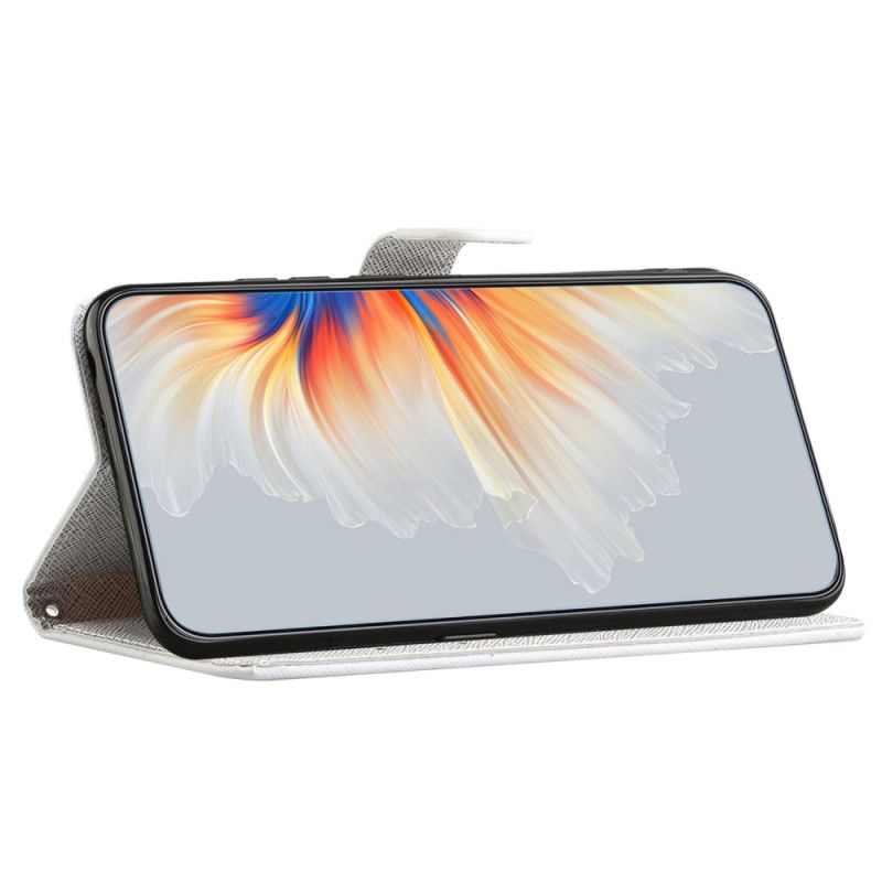 Kožené Puzdro Xiaomi Redmi Note 12 4G Modrý Popruh