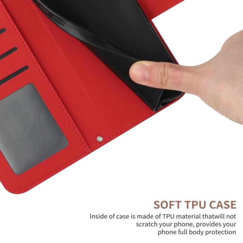 Kožené Puzdro Xiaomi Redmi Note 12 4G Slnečnicový Ramenný Popruh