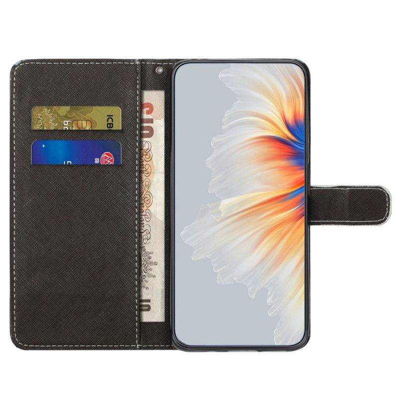 Kožené Puzdro Xiaomi Redmi Note 12 4G Strappy Leopard