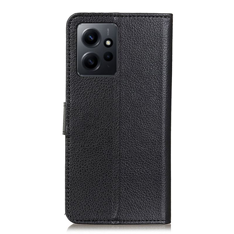 Kožené Puzdro Xiaomi Redmi Note 12 4G Tradičná Umelá Koža