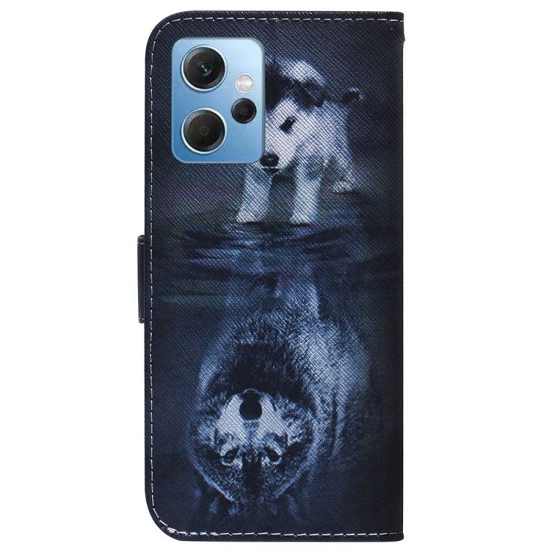 Peňaženkový Kryt Xiaomi Redmi Note 12 4G Sen Šteniatka