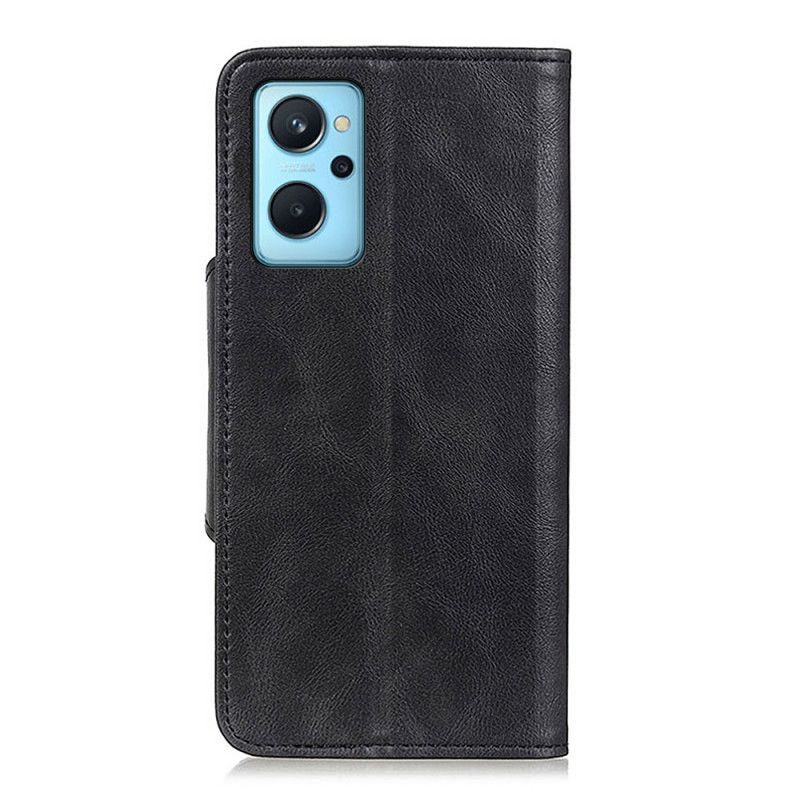 Kožené Puzdro Realme 9i Gombík Z Umelej Kože