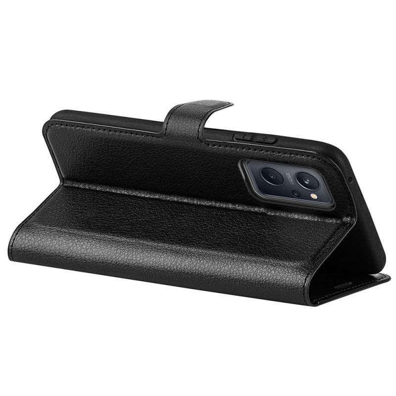 Kožené Puzdro Realme 9i Klasická Magnetická Spona Z Umelej Kože