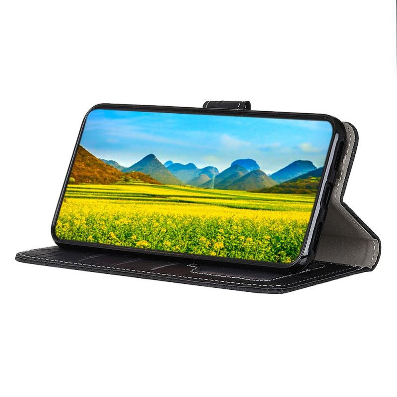 Kožené Puzdro Realme 9i Krokodília Sila