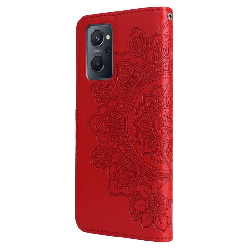 Kožené Puzdro Realme 9i Kvety Mandaly