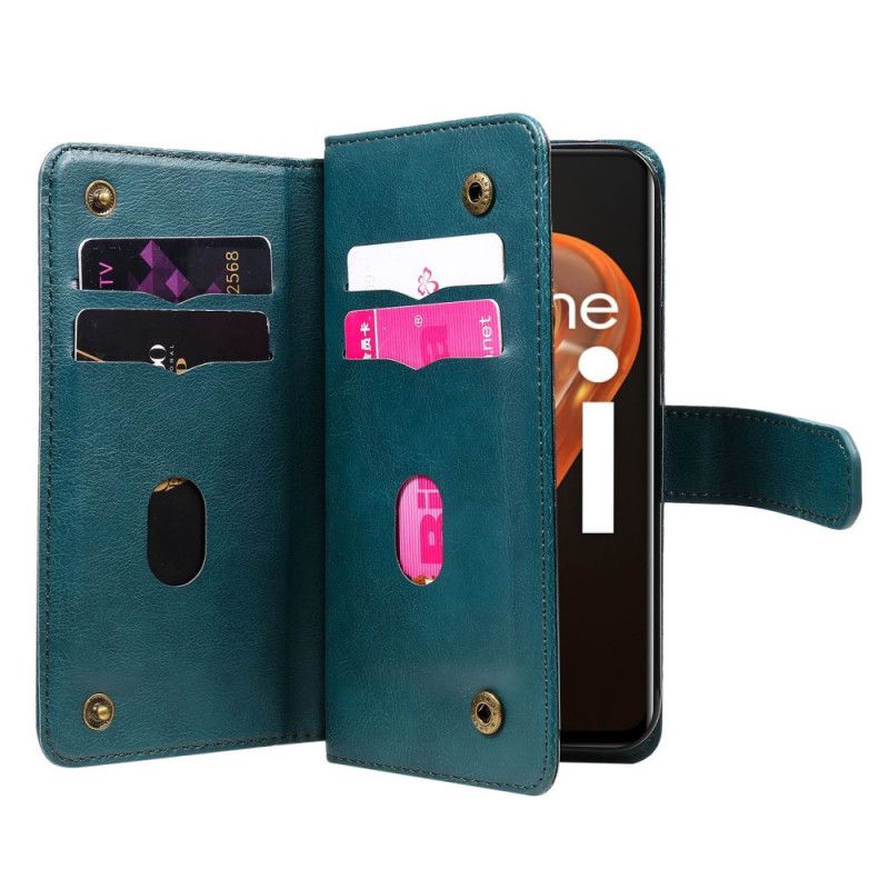 Kožené Puzdro Realme 9i Multifunkčná Obchodná Peňaženka