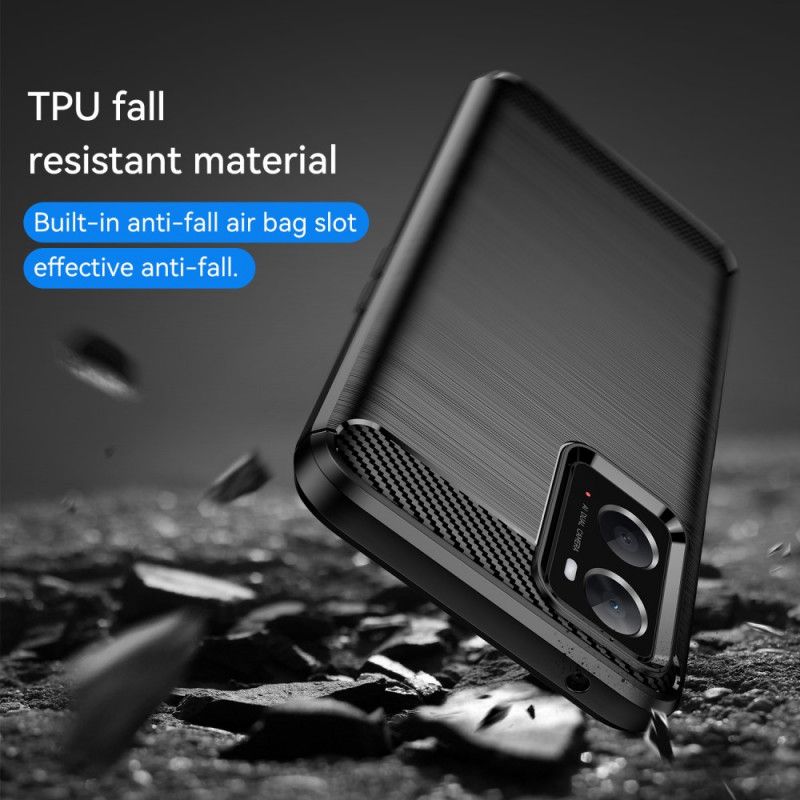 Kryt Realme 9i Kartáčované Uhlíkové Vlákno