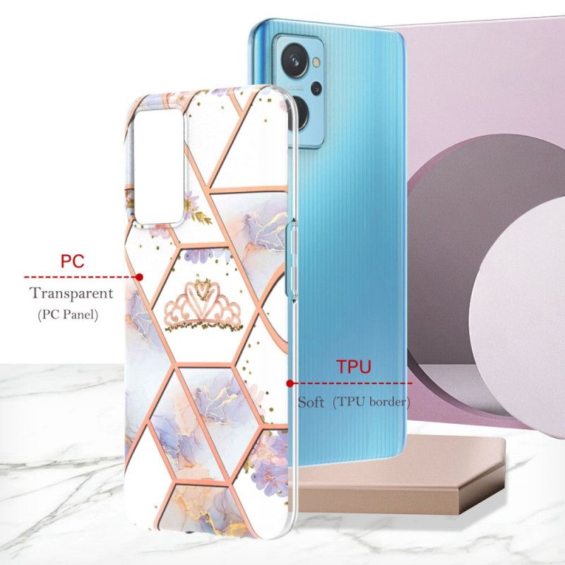 Kryt Realme 9i Mramorovaná Koruna