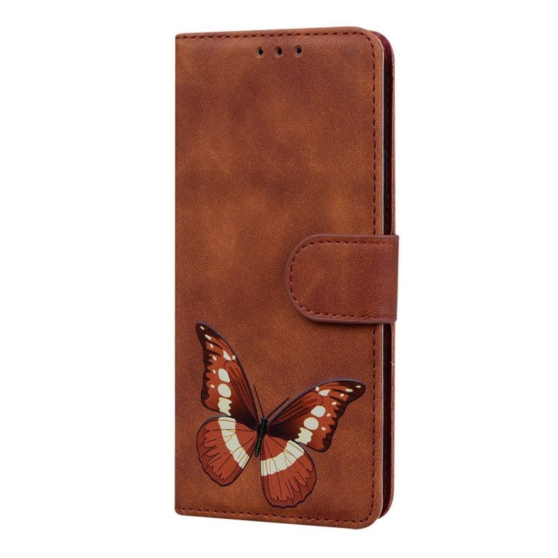 Peňaženkový Kryt Realme 9i Skin Touch Butterfly