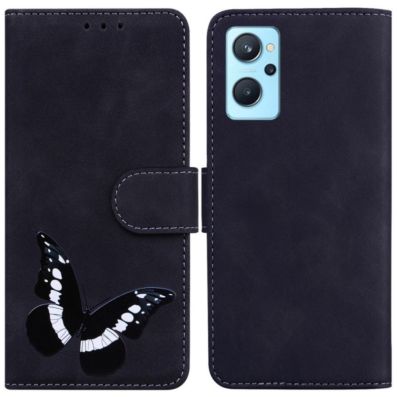 Peňaženkový Kryt Realme 9i Skin Touch Butterfly