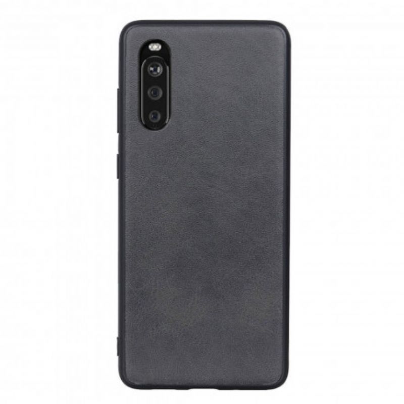 Kryt Sony Xperia 1 III Kožený Efekt