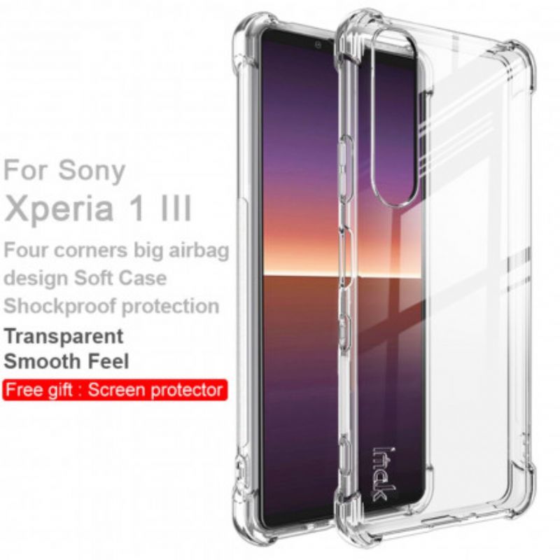 Kryt Sony Xperia 1 III Transparentné S Imak Screen Film