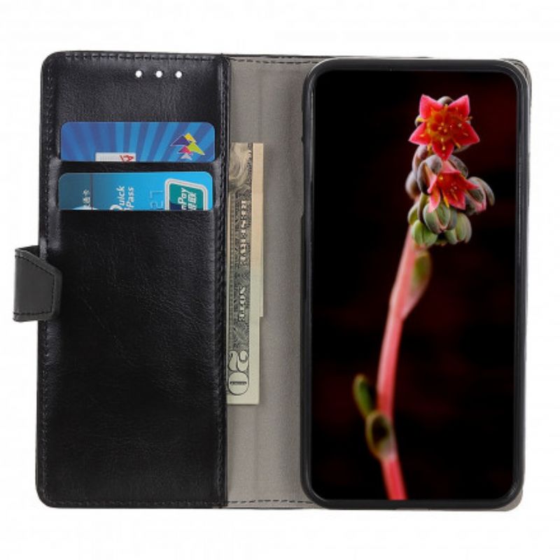 Peňaženkový Kryt Sony Xperia 1 III Klasický Kožený Efekt