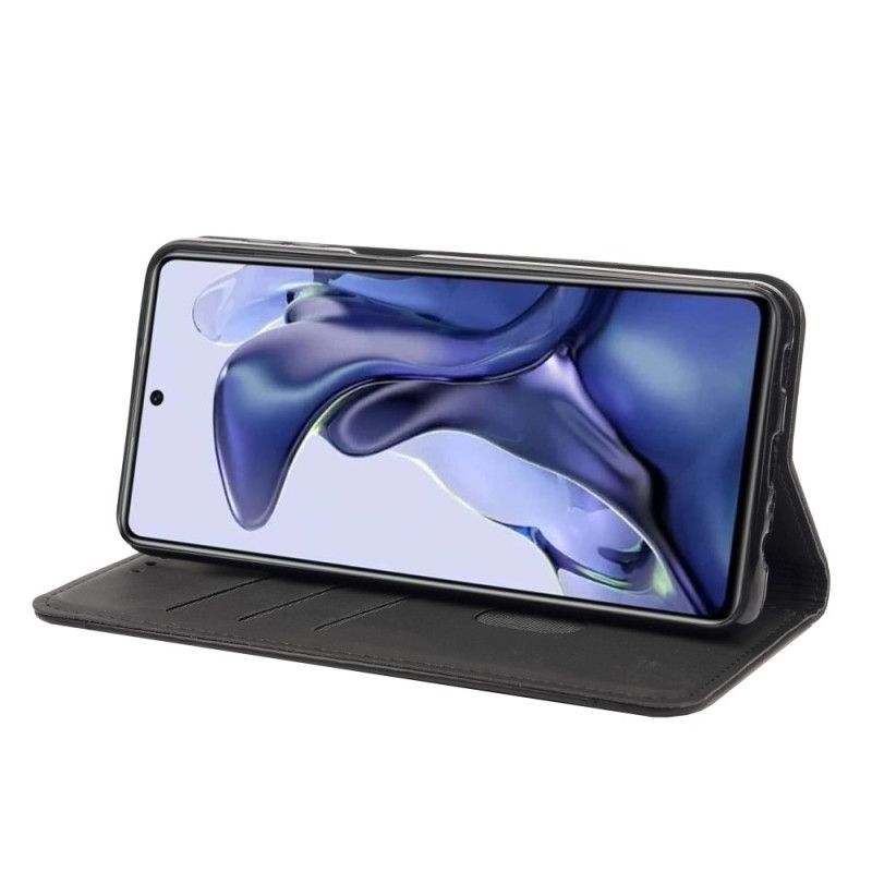 Flipové Puzdro Poco X4 Pro 5G Kožené Puzdro Pocit Pokožky