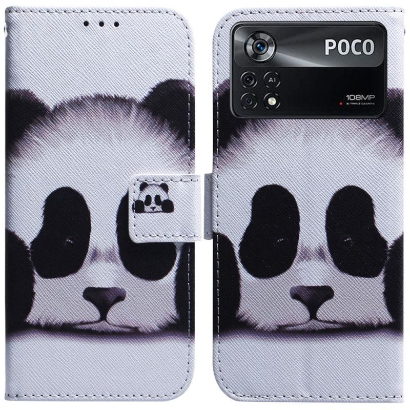 Kožené Puzdro Poco X4 Pro 5G Panda