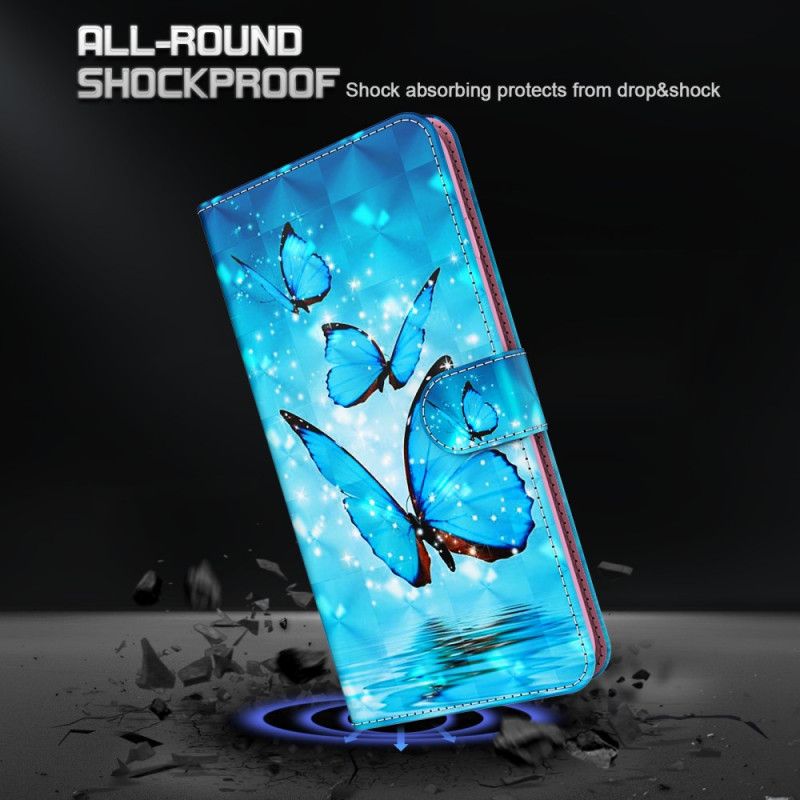 Kožené Puzdro Poco X4 Pro 5G Tangá Butterflies
