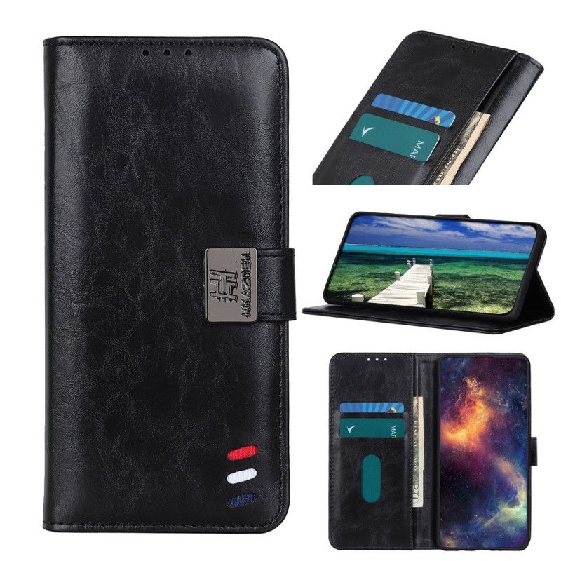 Peňaženkový Kryt Poco X4 Pro 5G Strieborná Spona