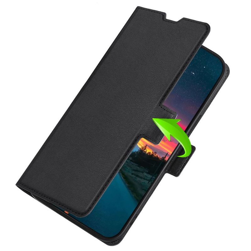 Peňaženkový Kryt Poco X4 Pro 5G Štýl Ultra Jemnej Kože