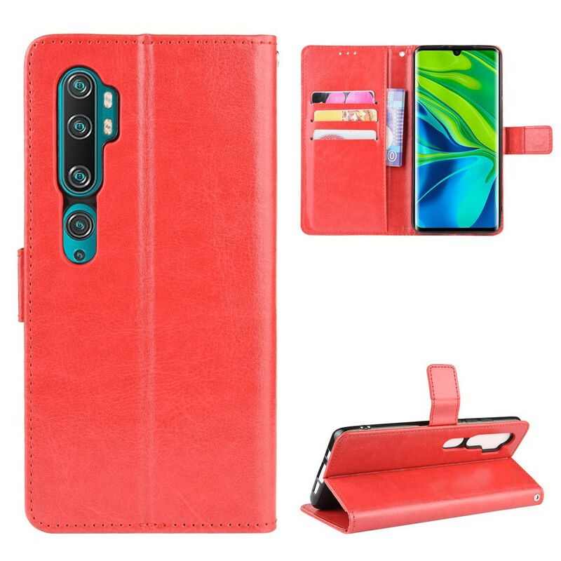 Kožené Puzdro Xiaomi Mi Note 10 / 10 Pro Krikľavá Umelá Koža