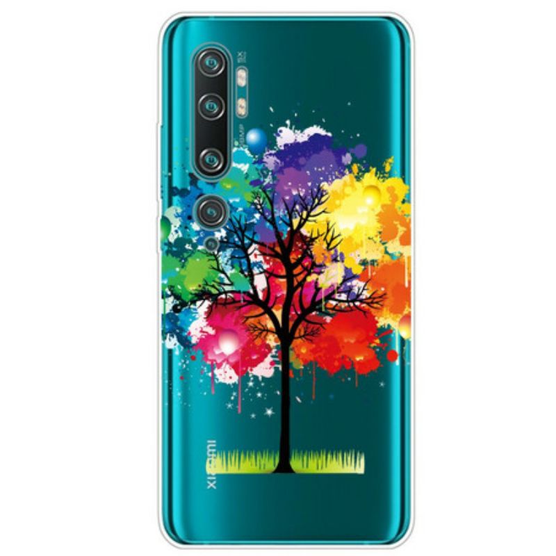 Kryt Xiaomi Mi Note 10 / 10 Pro Bezšvové Akvarel Strom