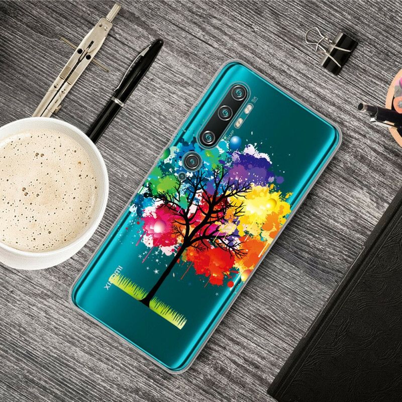 Kryt Xiaomi Mi Note 10 / 10 Pro Bezšvové Akvarel Strom