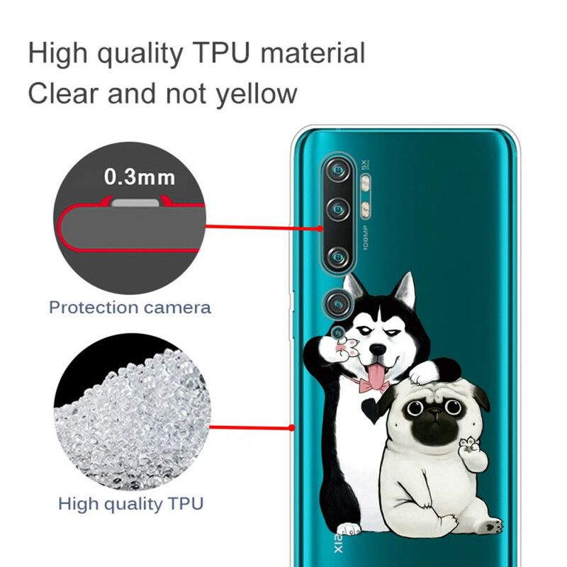 Kryt Xiaomi Mi Note 10 / 10 Pro Funny Dogs