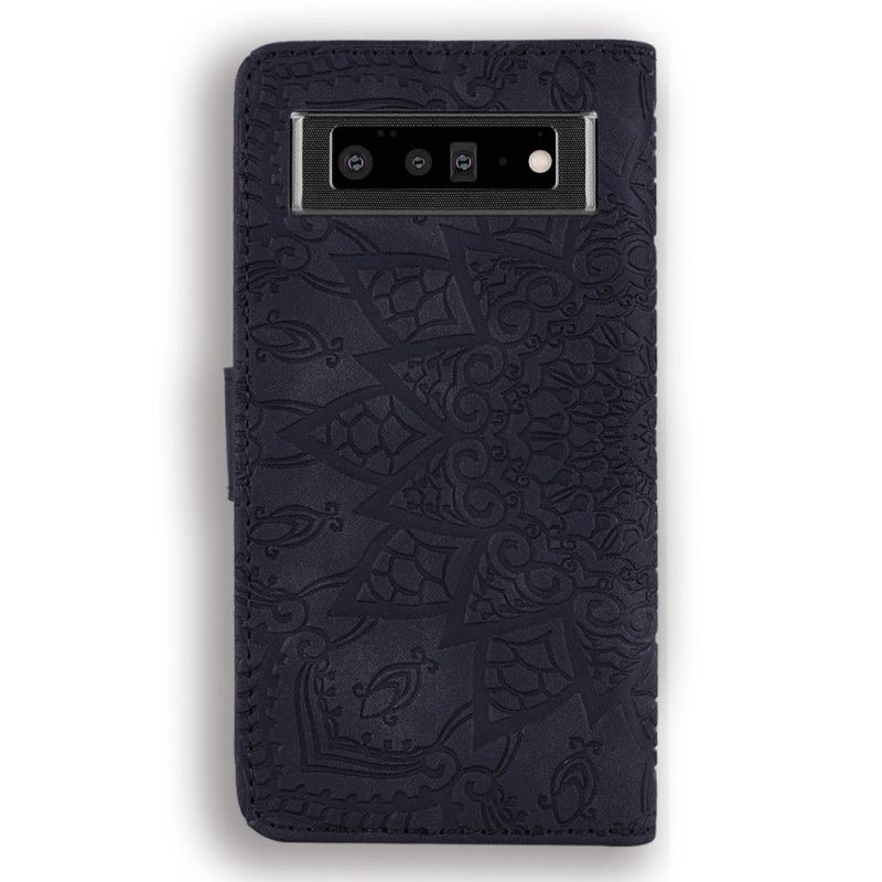 Kožené Puzdro Google Pixel 6 Barokovo-mandala