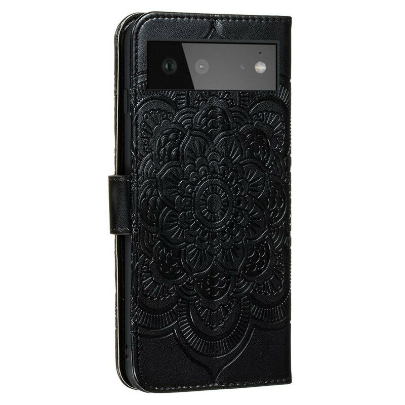 Kožené Puzdro Google Pixel 6 Plná Mandala