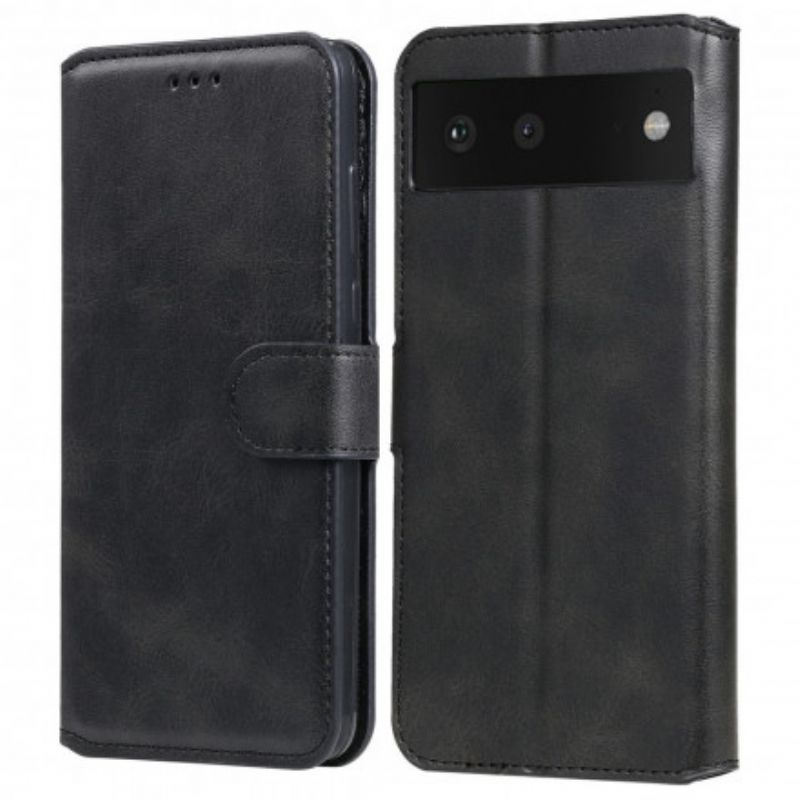 Kožené Puzdro Google Pixel 6 Umelá Koža Nové Farby