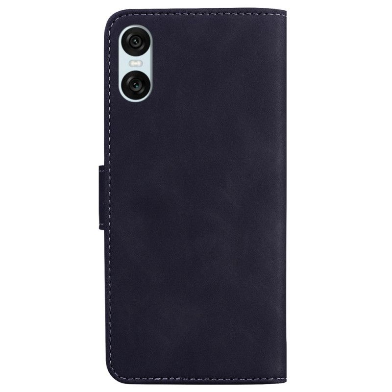Kožené Puzdro Sony Xperia 10 Vi Kryt Na Mobil Tlač Motýľov