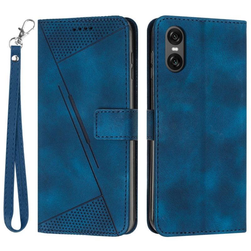 Puzdro Na Sony Xperia 10 Vi Remeňový Trojuholník