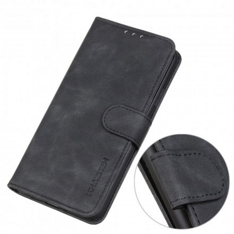 Kožené Puzdro Oppo A15 Matná Vintage Leather Effect Khazneh