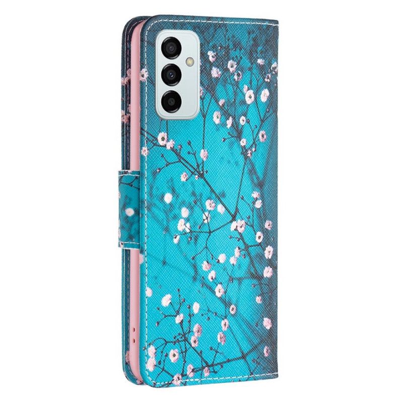 Kožené Puzdro Samsung Galaxy M23 5G Dekorácia Stromčeka