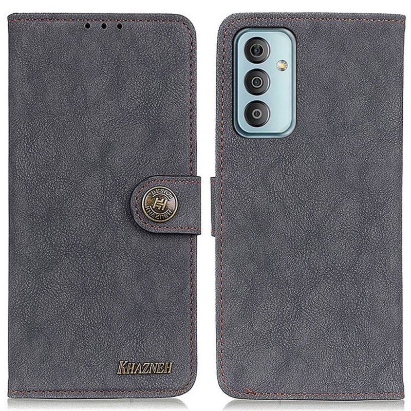 Kožené Puzdro Samsung Galaxy M23 5G Khazneh Štiepaná Koža