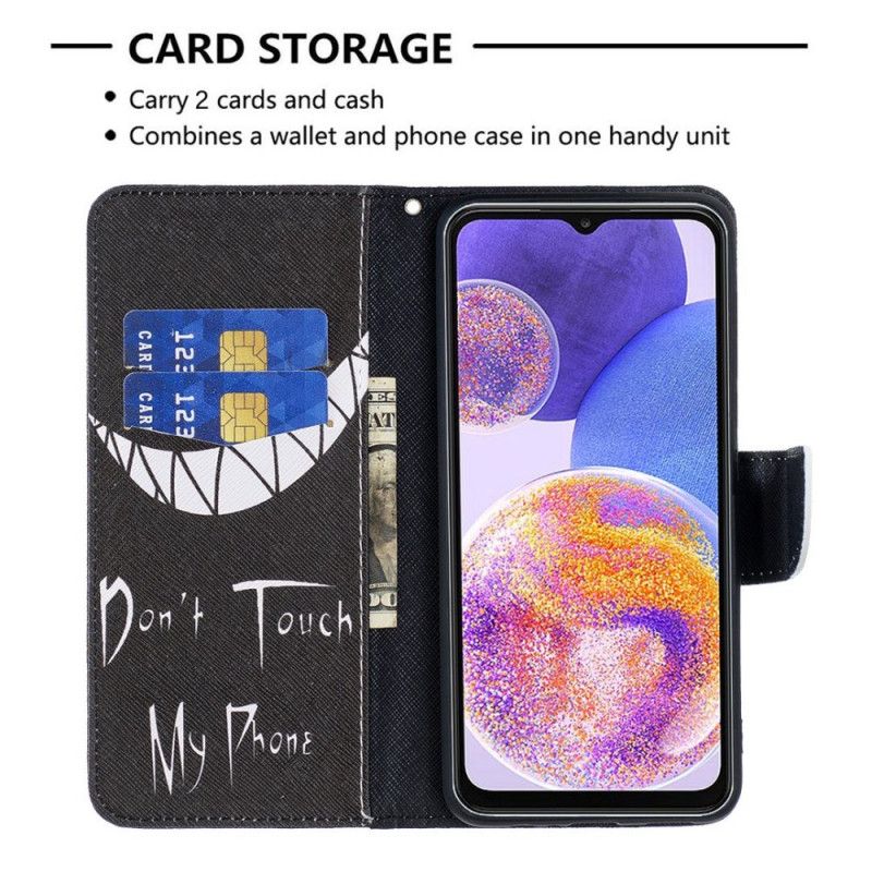 Kožené Puzdro Samsung Galaxy M23 5G Zlý Telefón