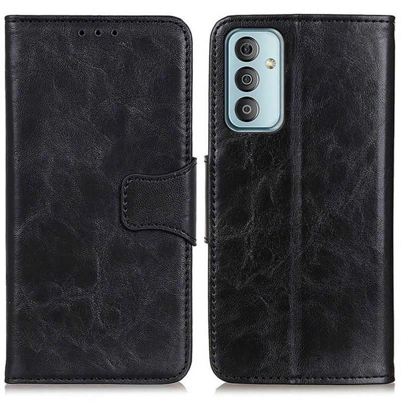 Peňaženkový Kryt Samsung Galaxy M23 5G Delená Kožená Obojstranná Spona